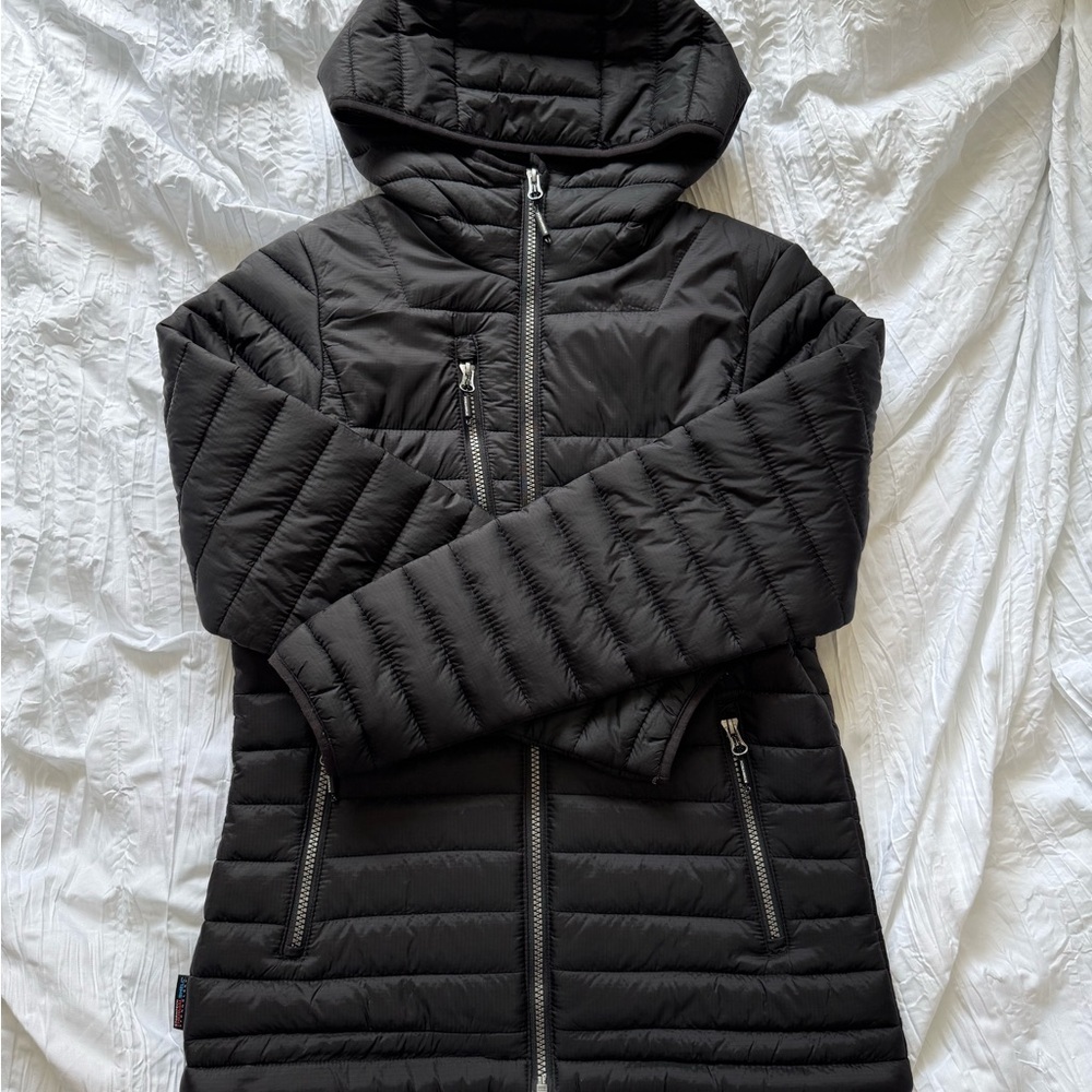 StormTech Black Quilted Hooded Jacket